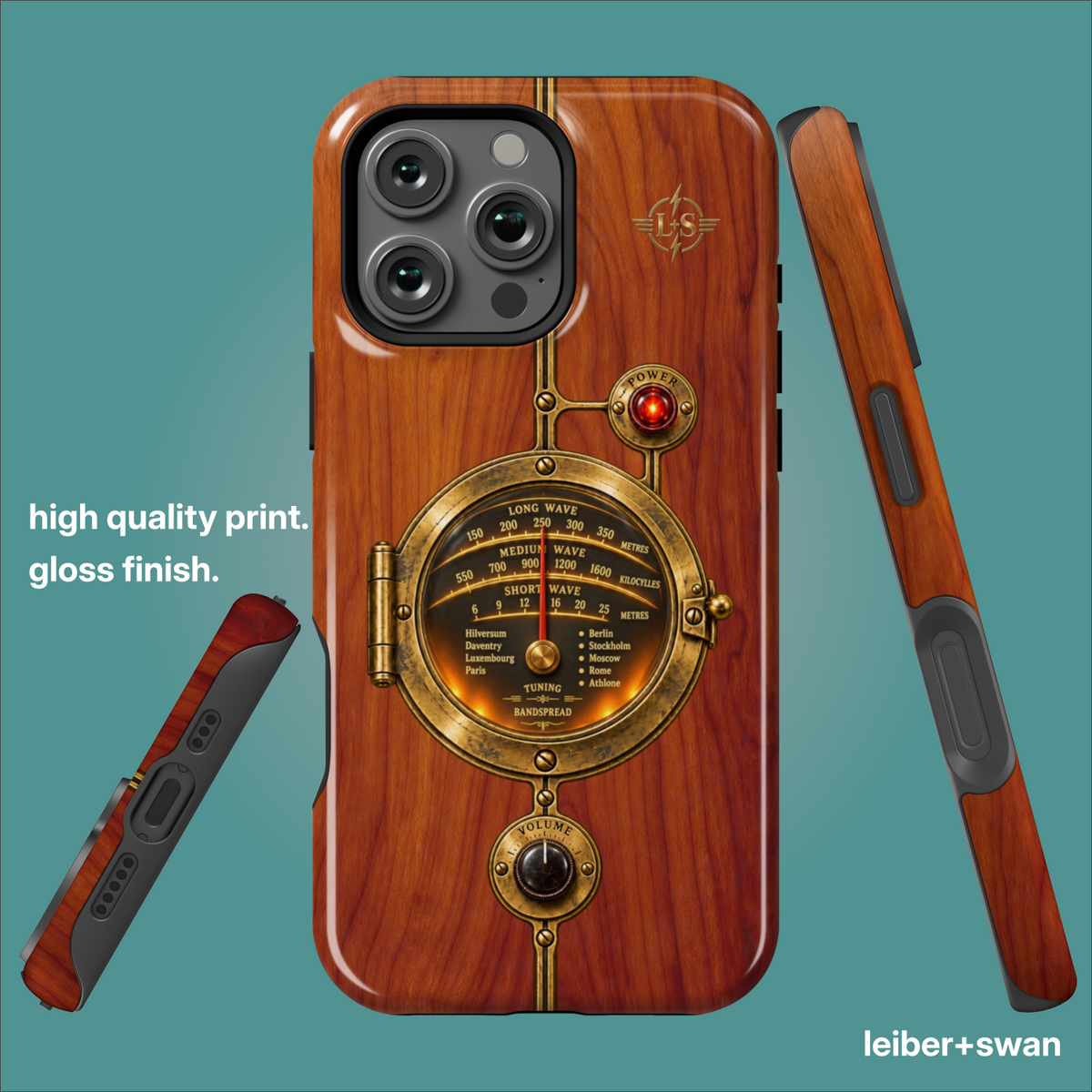 Dark Wireless Tuner – Cherry