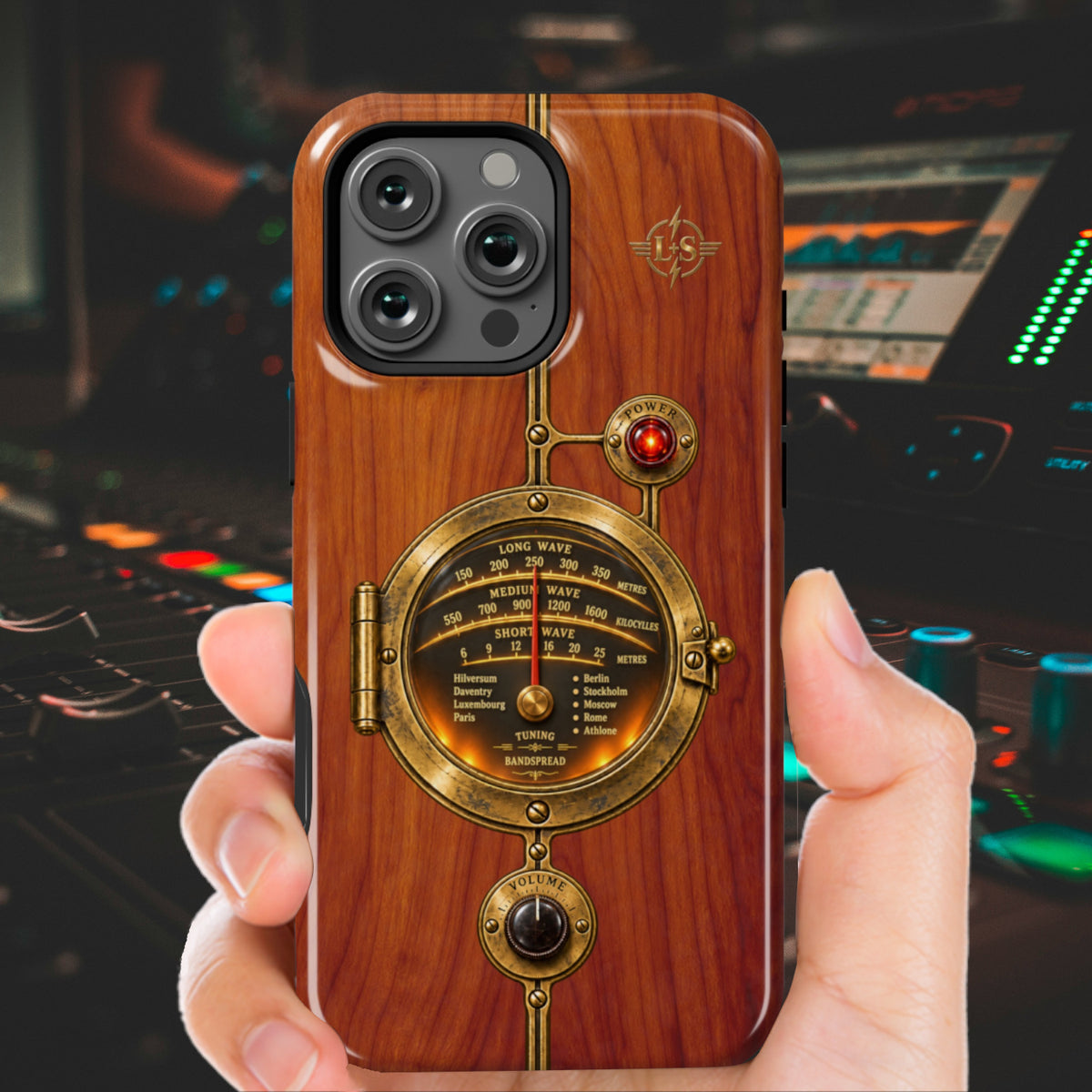 Dark Wireless Tuner – Cherry
