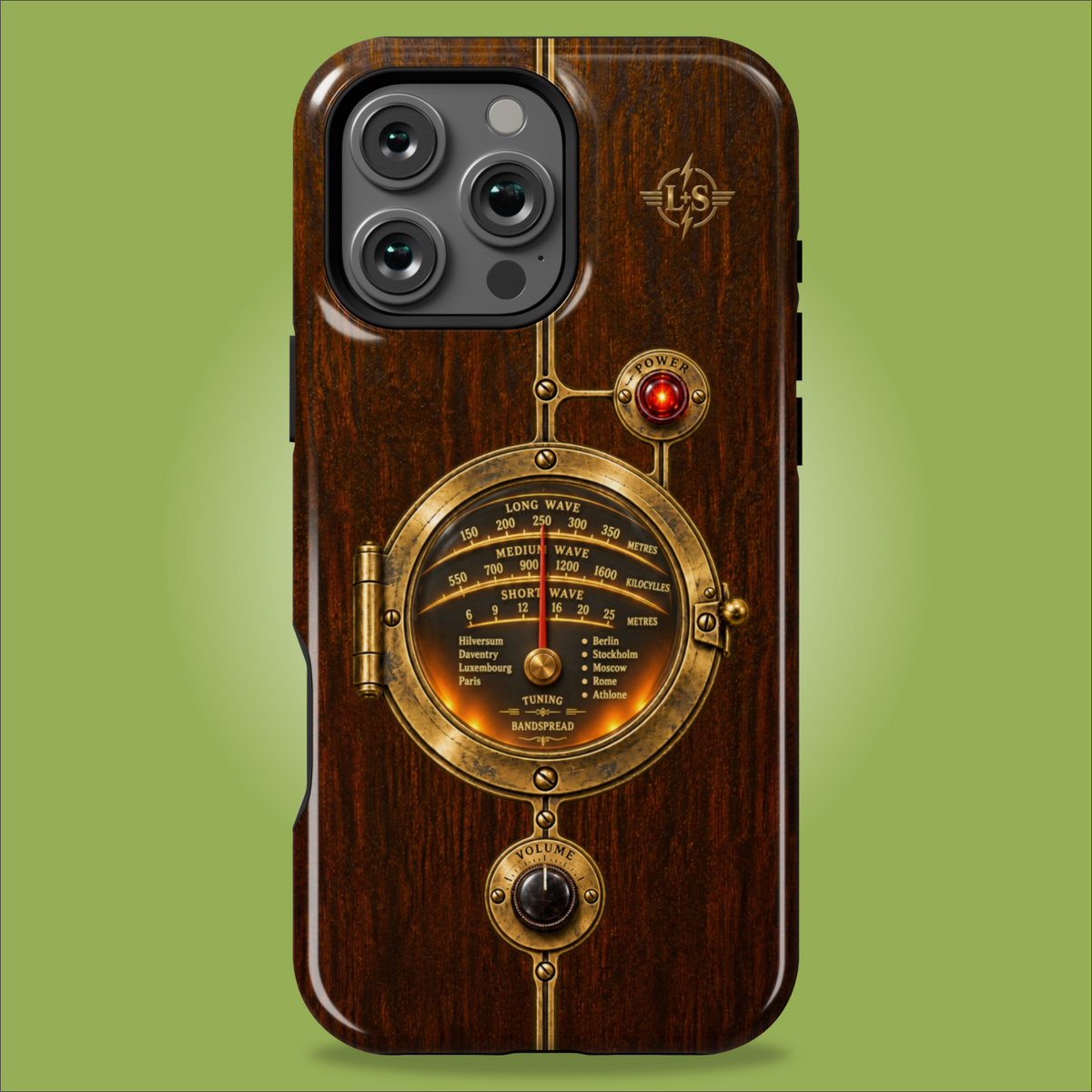 Dark Wireless Tuner – Walnut