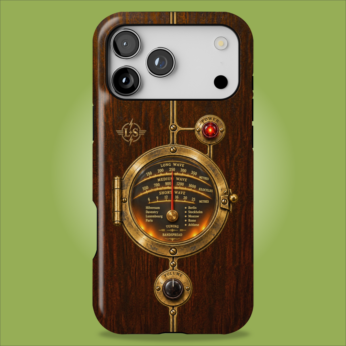 Dark Wireless Tuner – Walnut