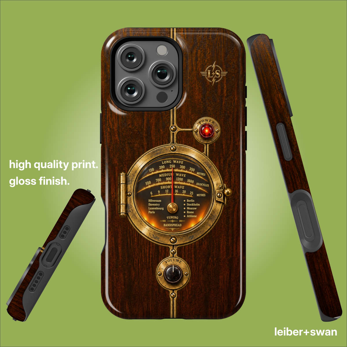 Dark Wireless Tuner – Walnut