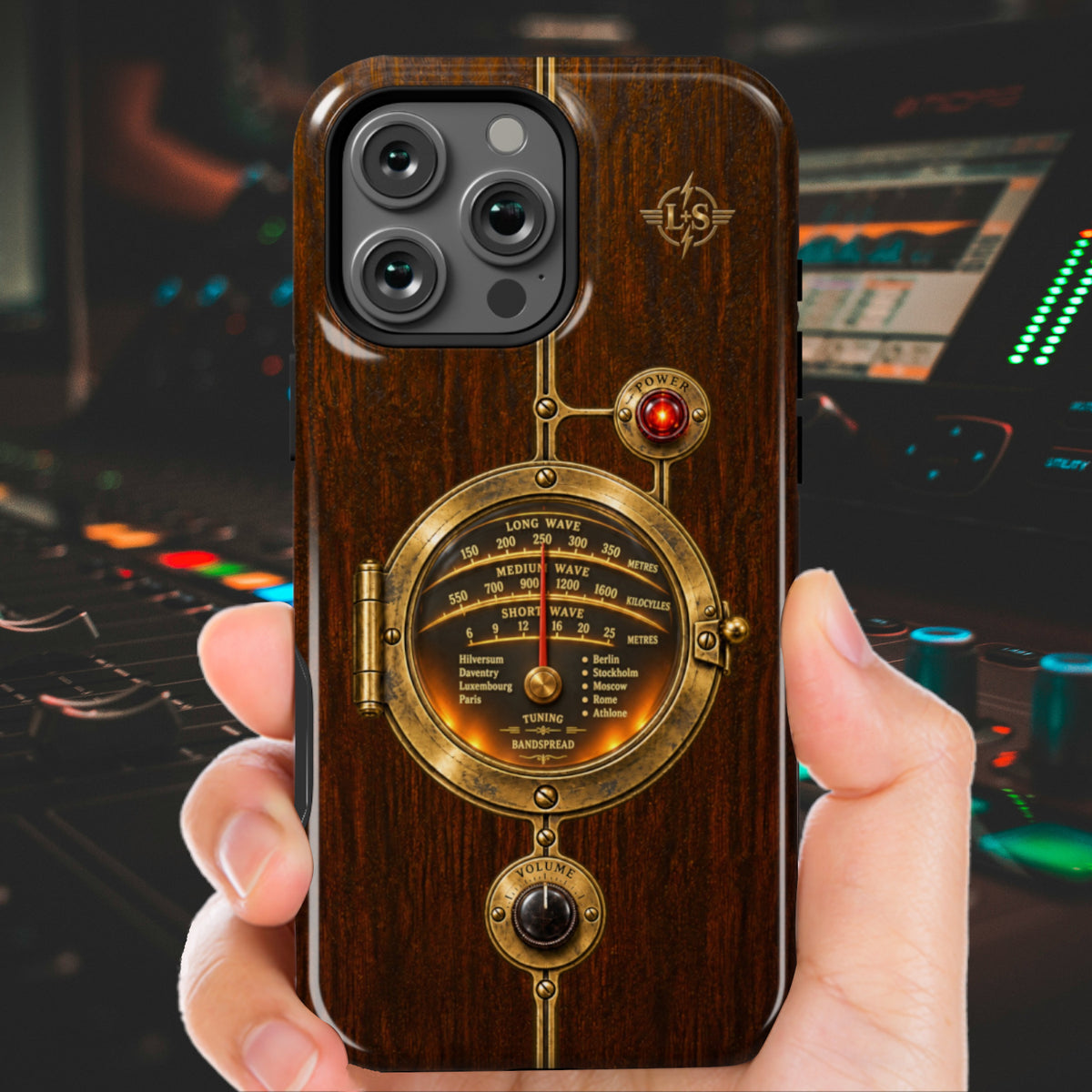 Dark Wireless Tuner – Walnut