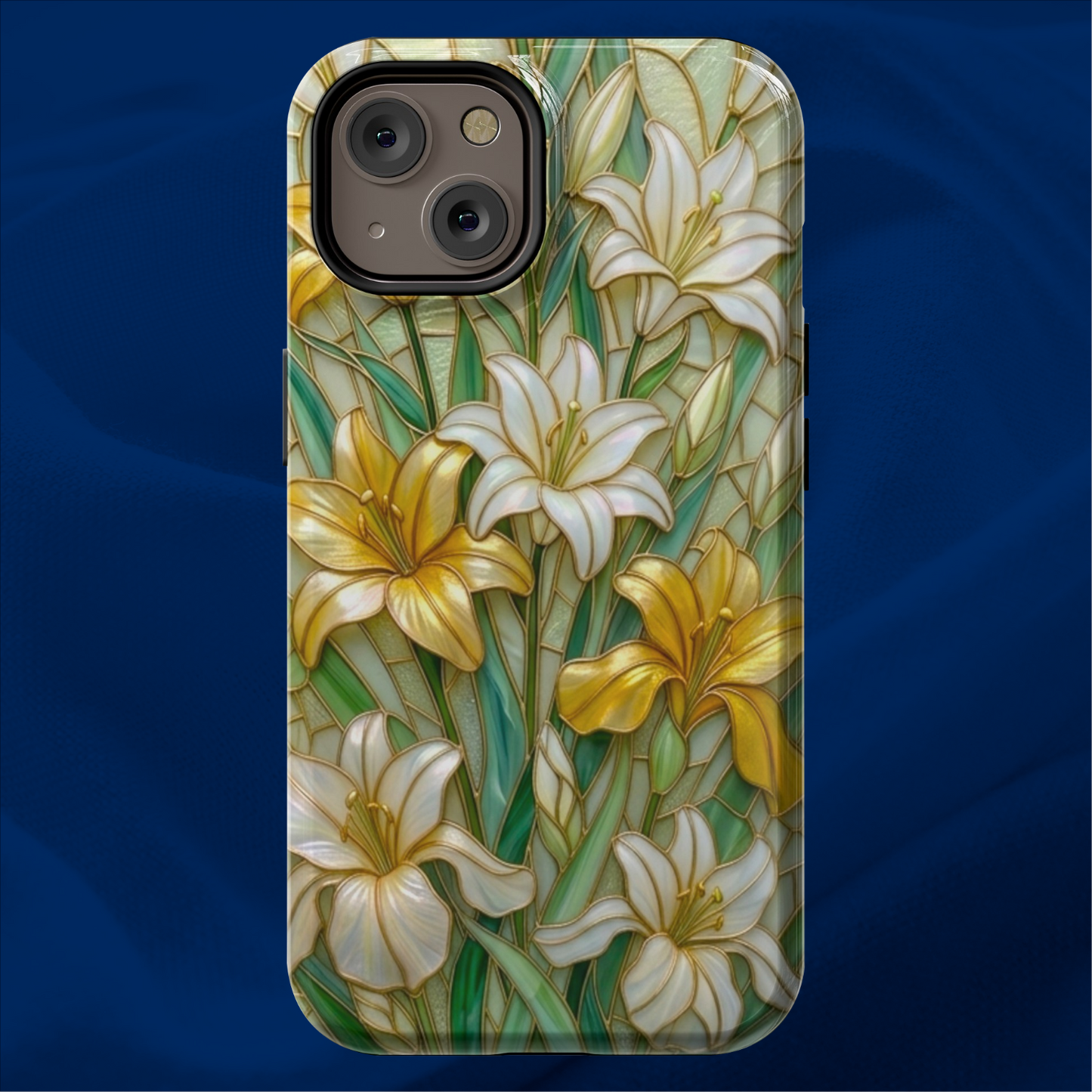 Stained Glass Lily Floral
