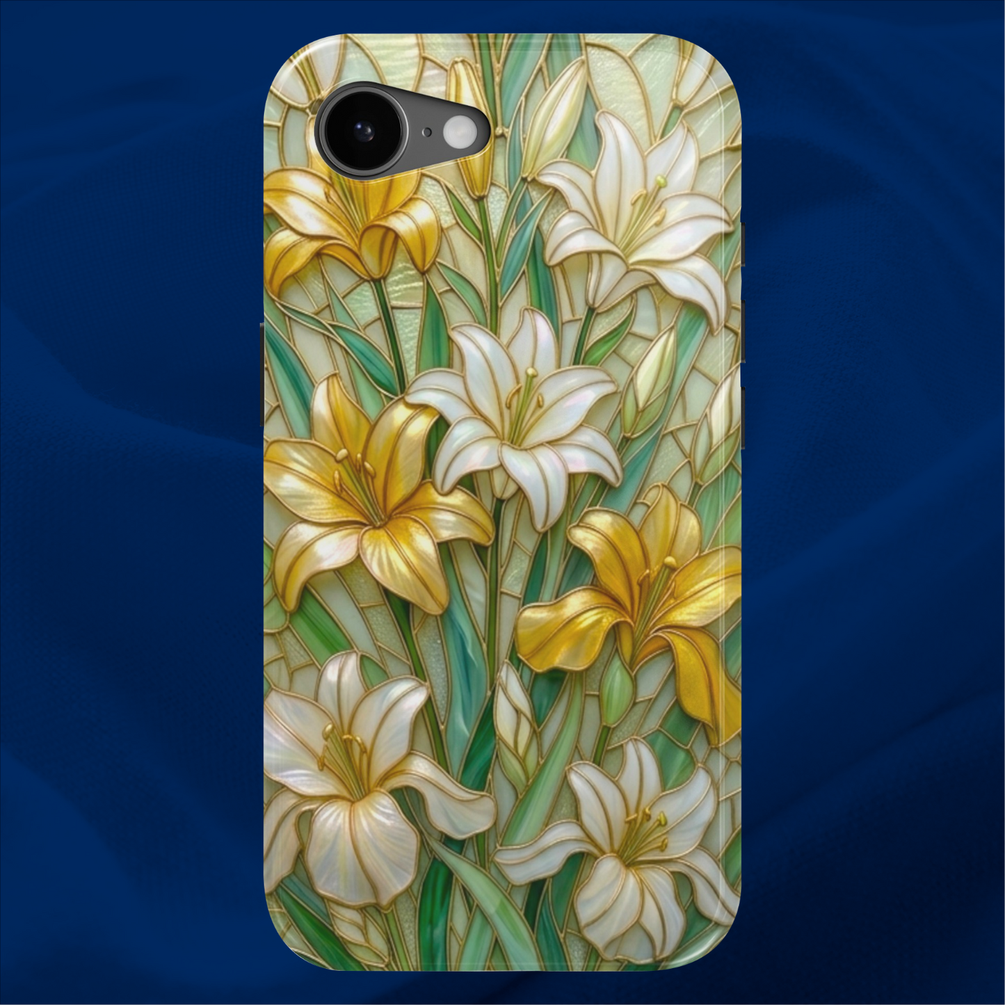 Stained Glass Lily Floral
