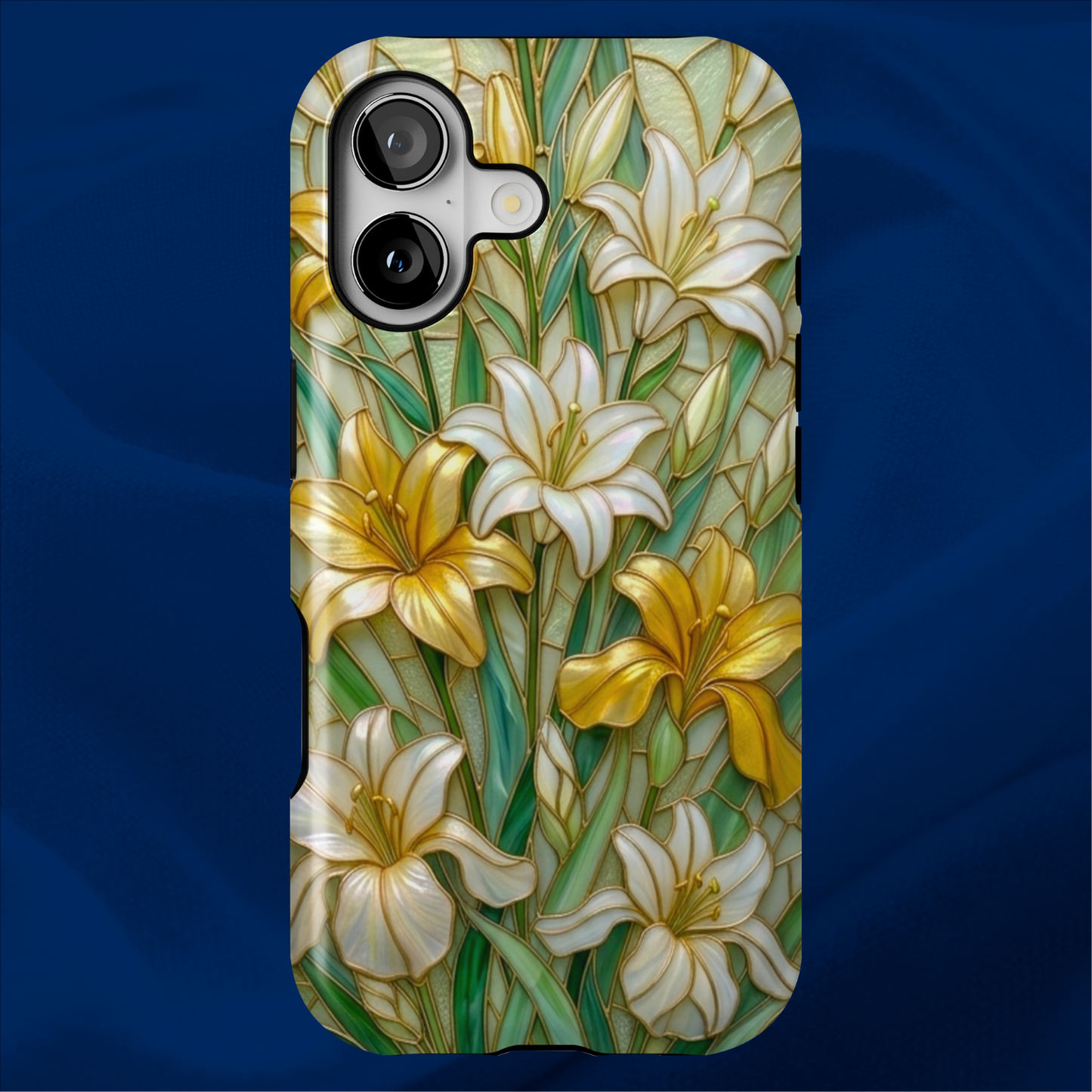 Stained Glass Lily Floral