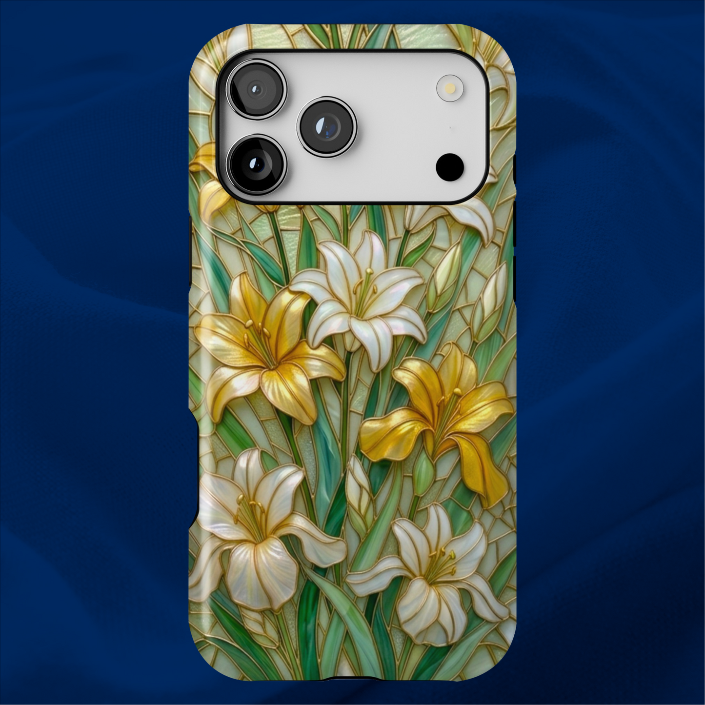 Stained Glass Lily Floral