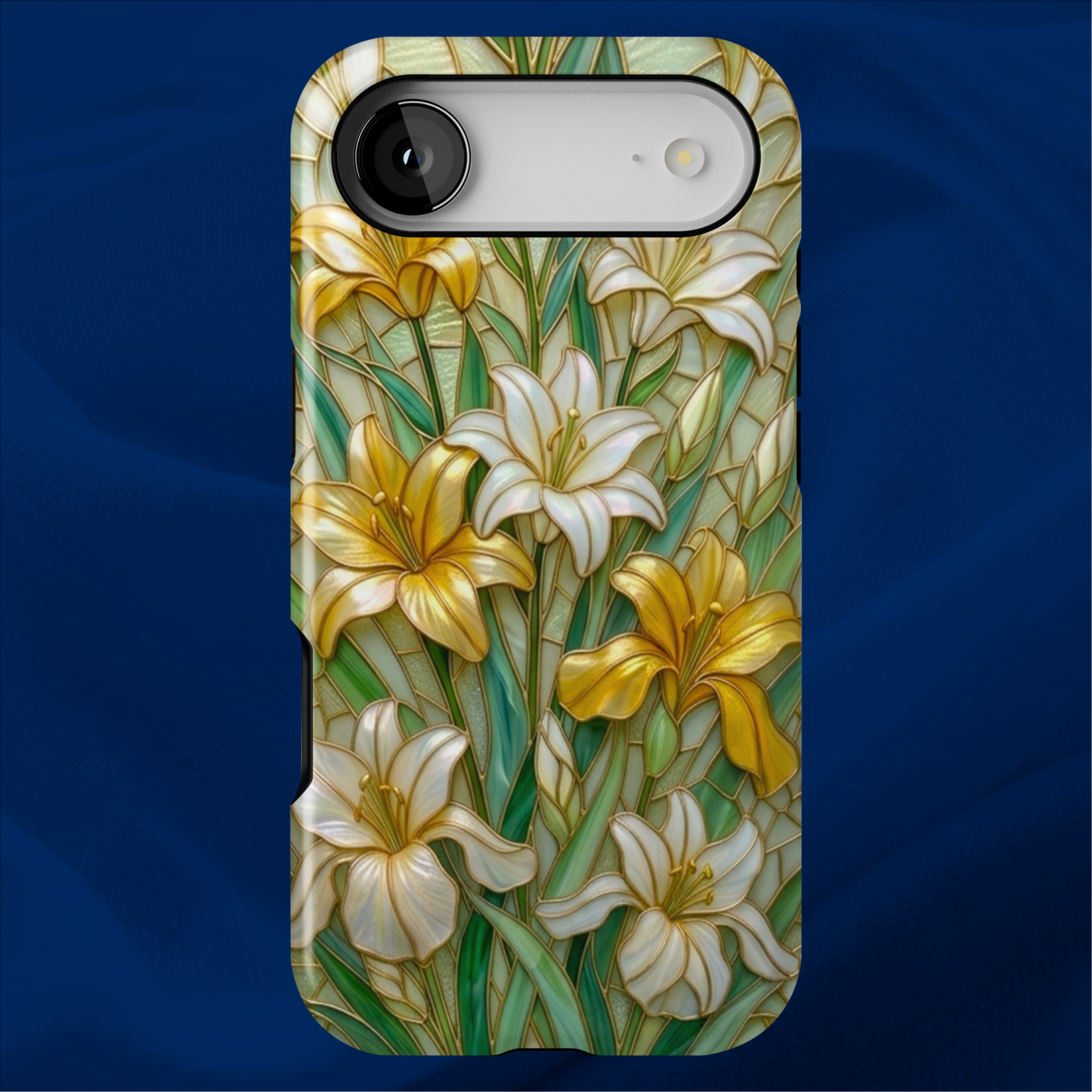 Stained Glass Lily Floral