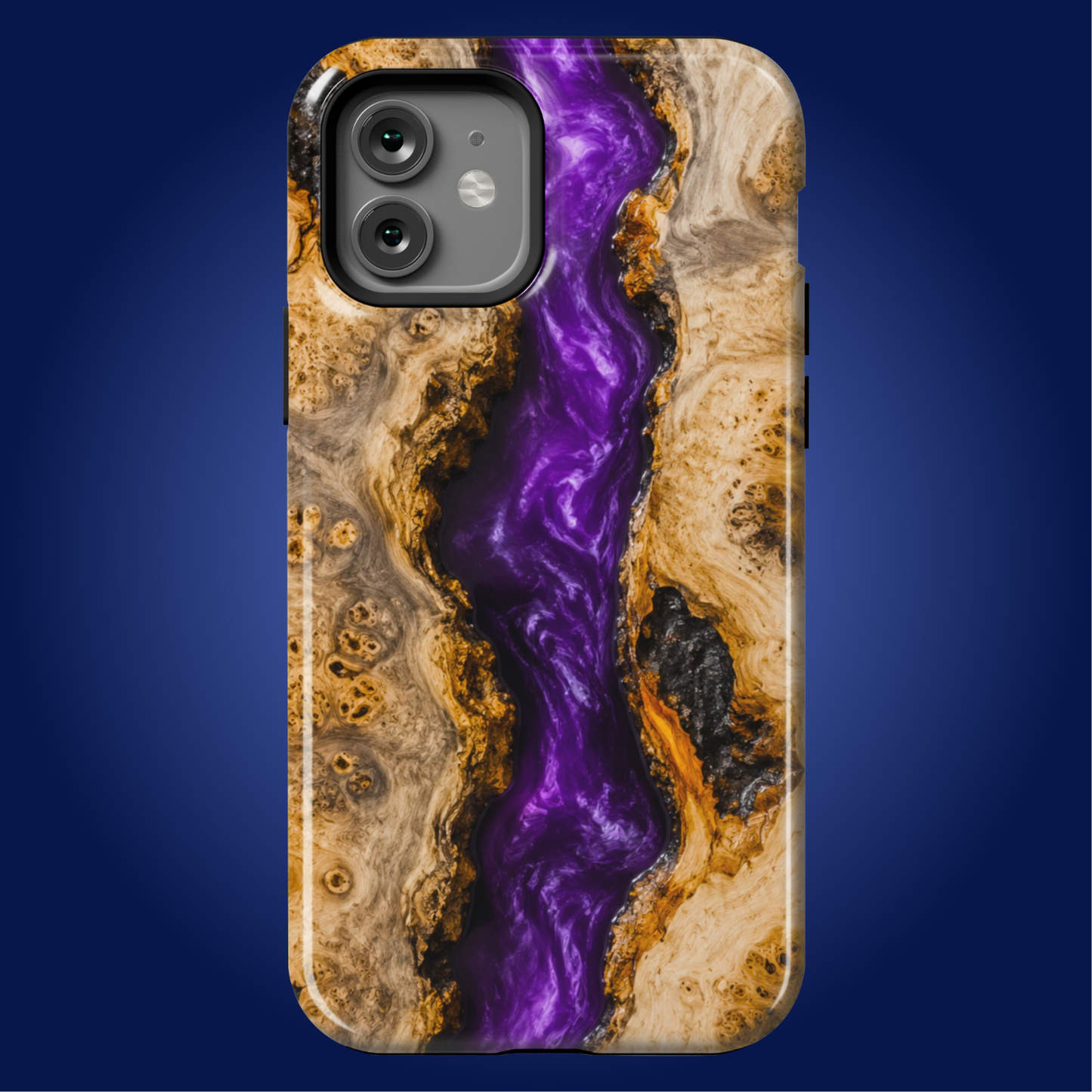 Buckeye Burl Purple River
