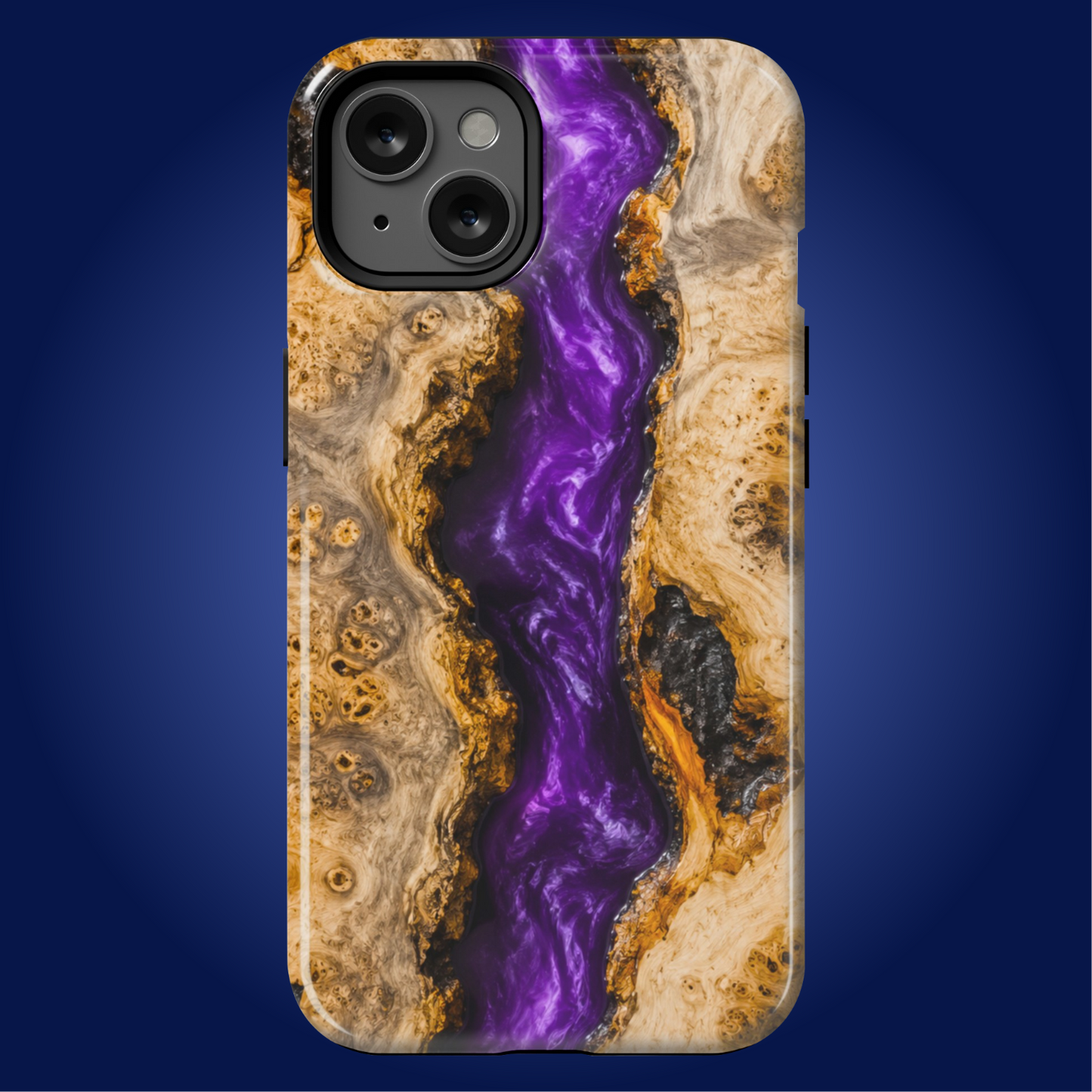 Buckeye Burl Purple River