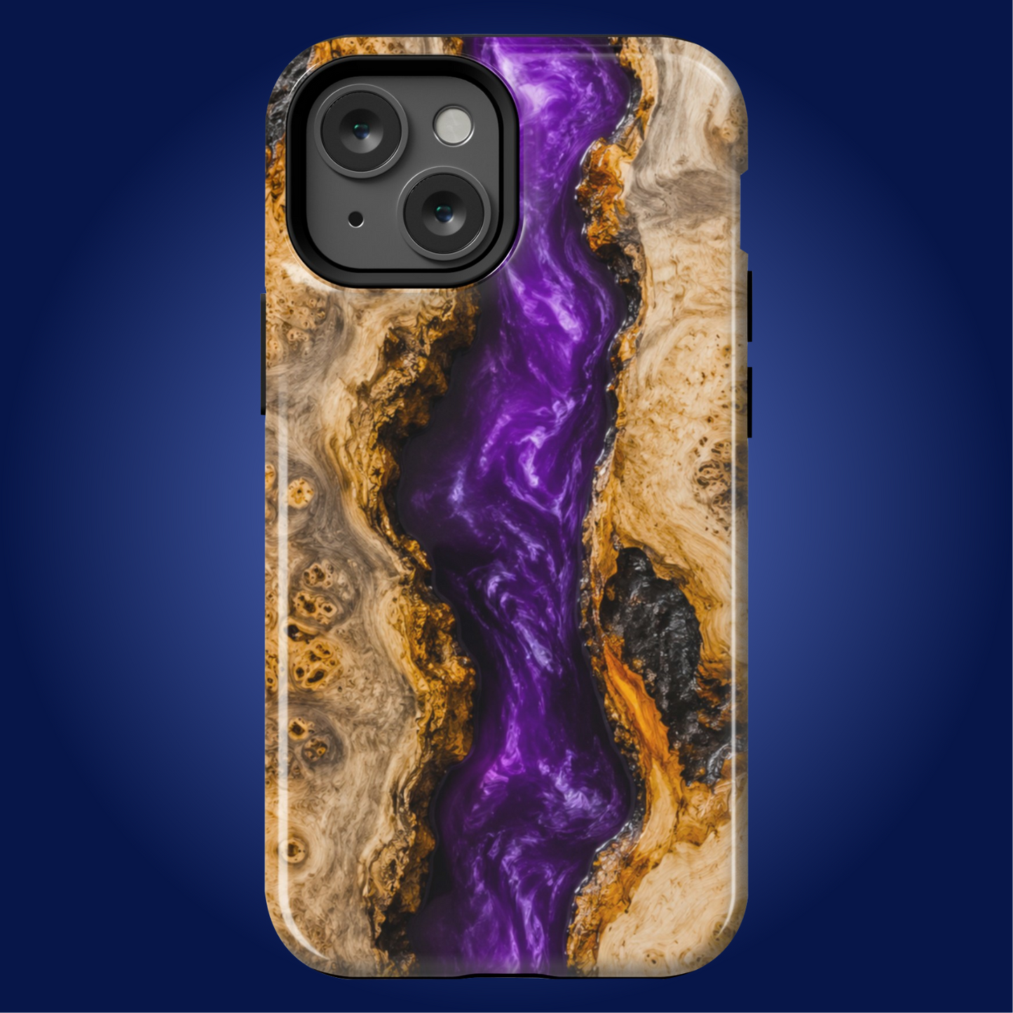 Buckeye Burl Purple River