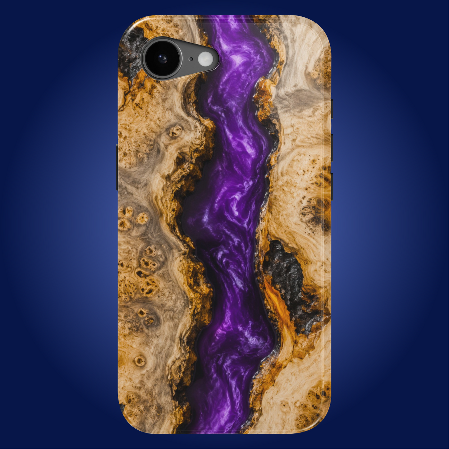 Buckeye Burl Purple River