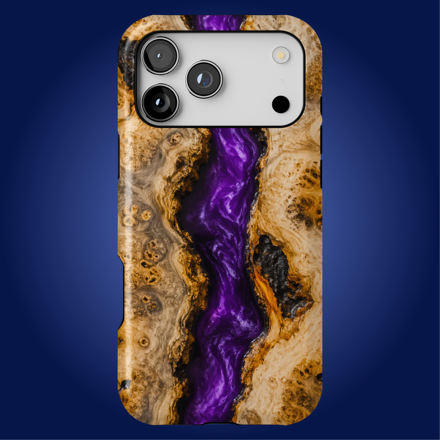 Buckeye Burl Purple River