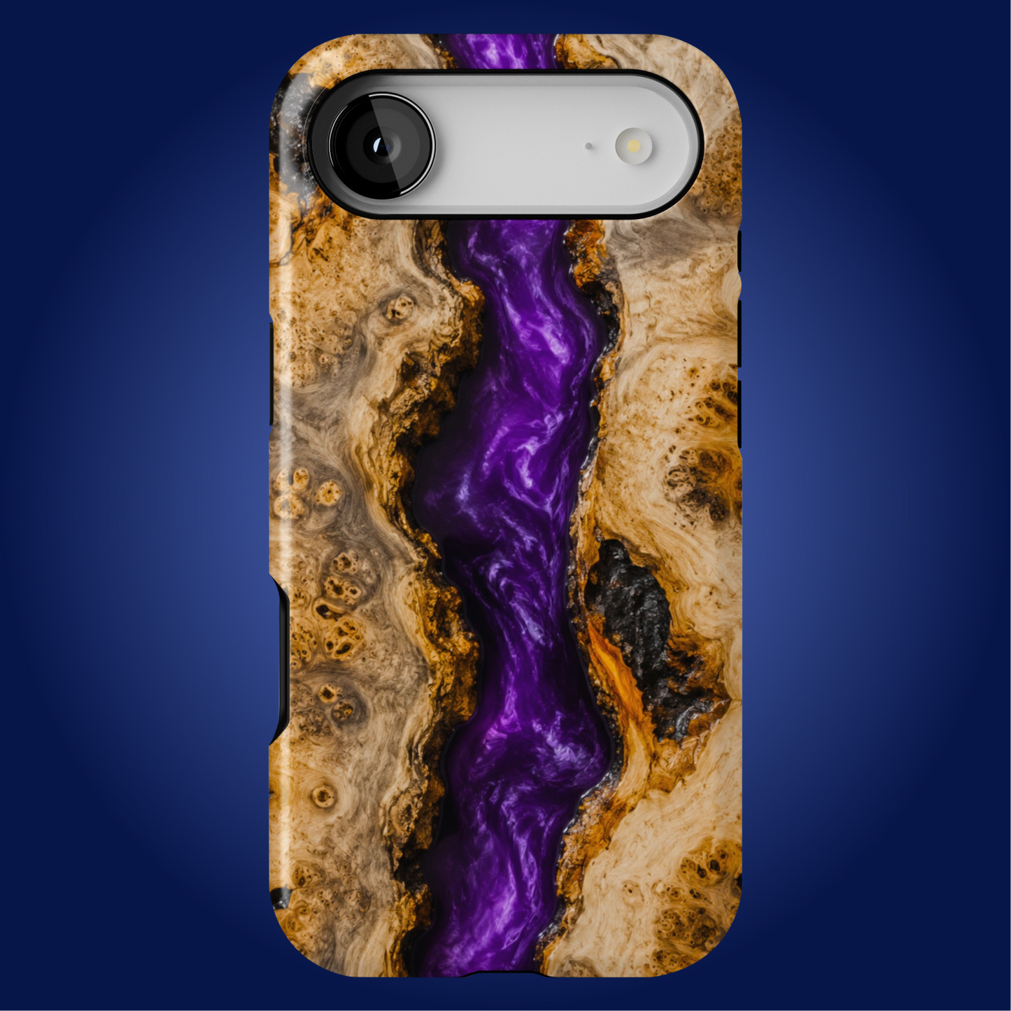 Buckeye Burl Purple River