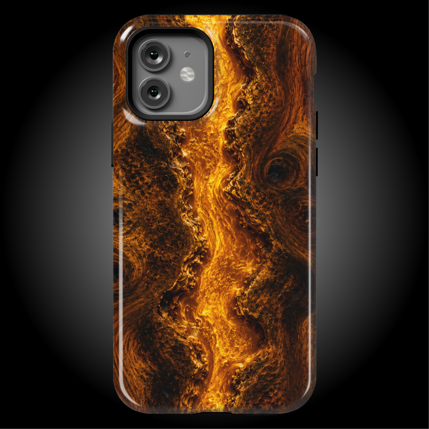 Dark Walnut Burl Gold River