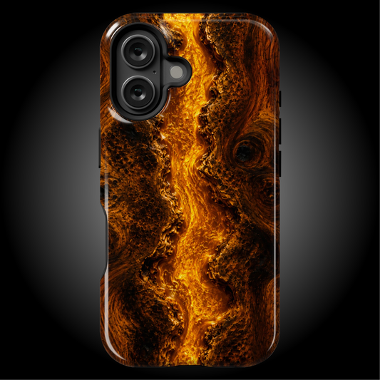 Dark Walnut Burl Gold River
