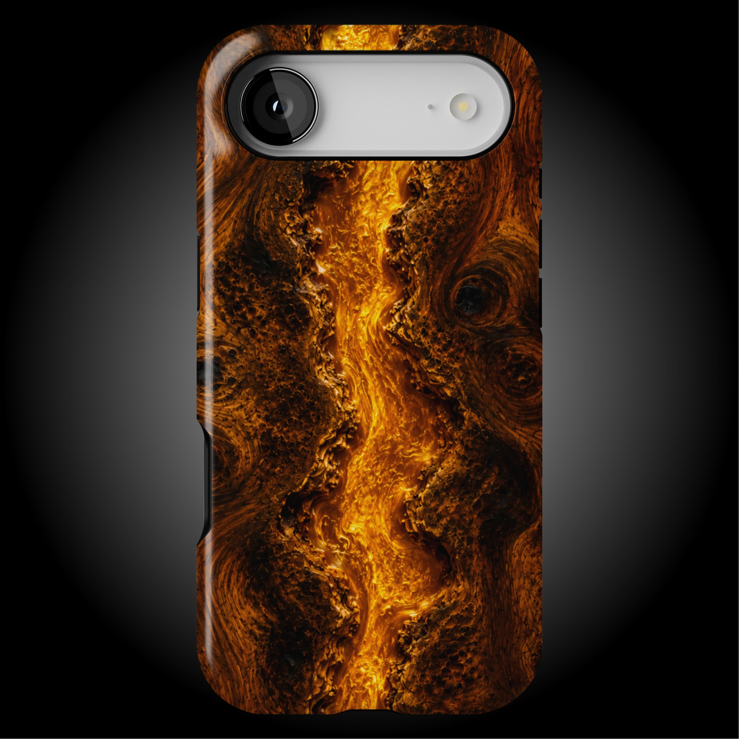 Dark Walnut Burl Gold River