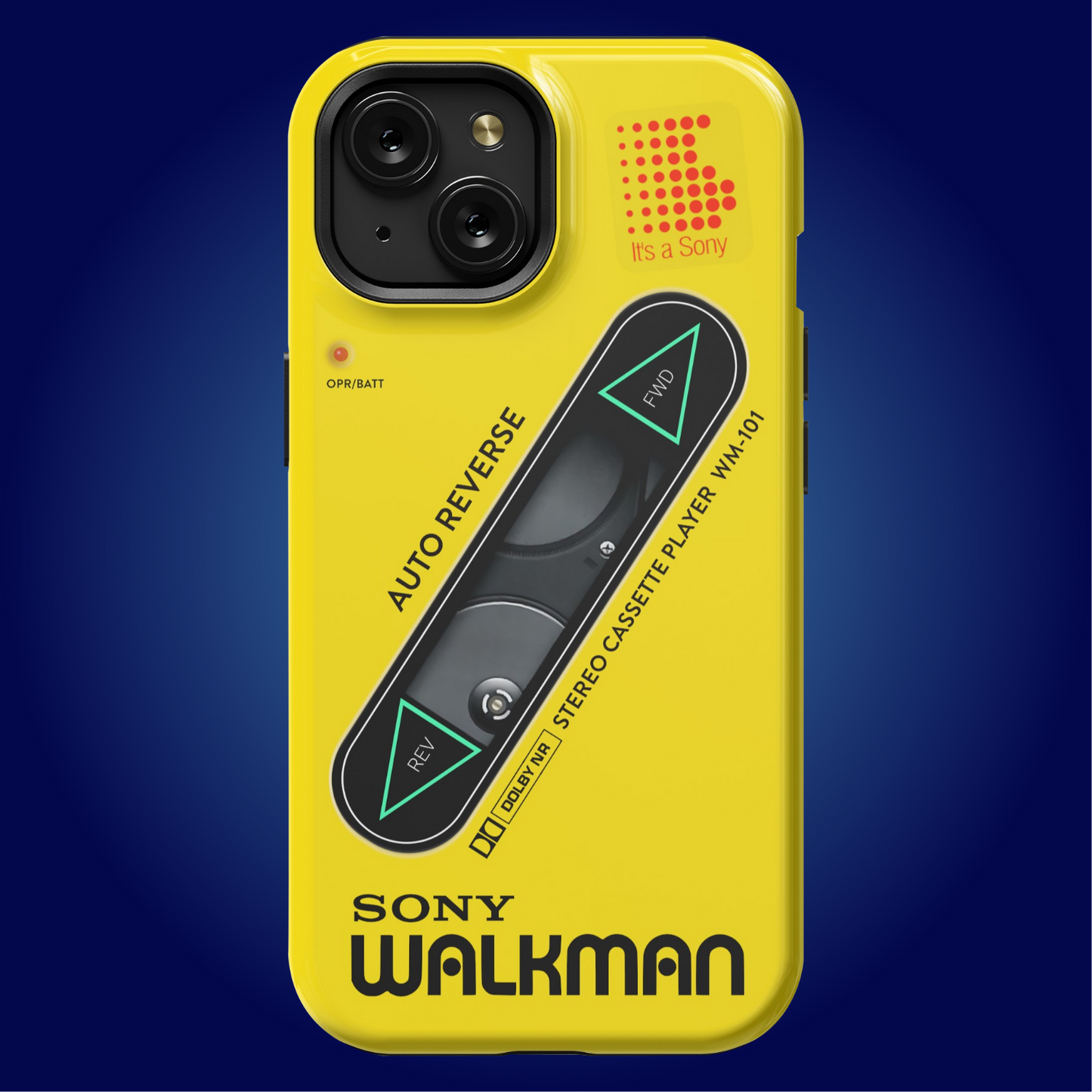 Sony Walkman Yellow WM-101