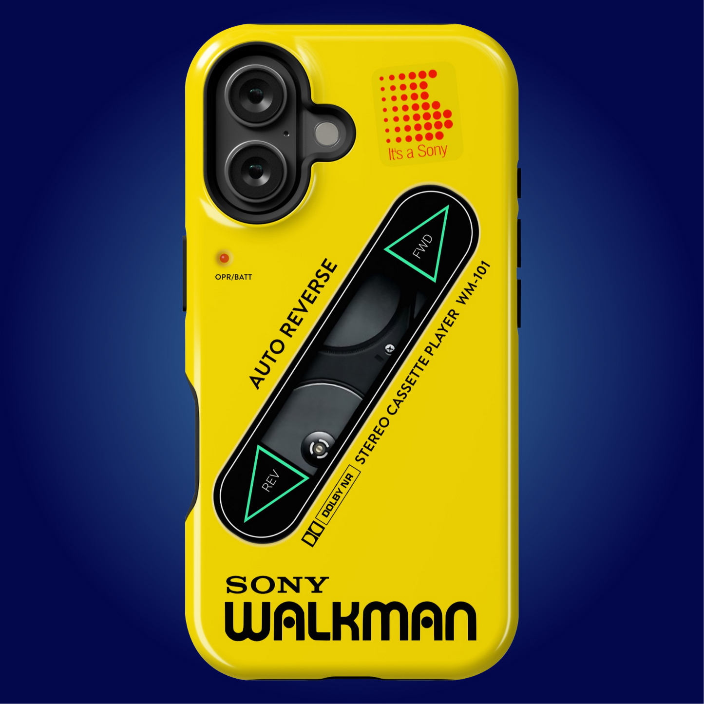 Sony Walkman Yellow WM-101