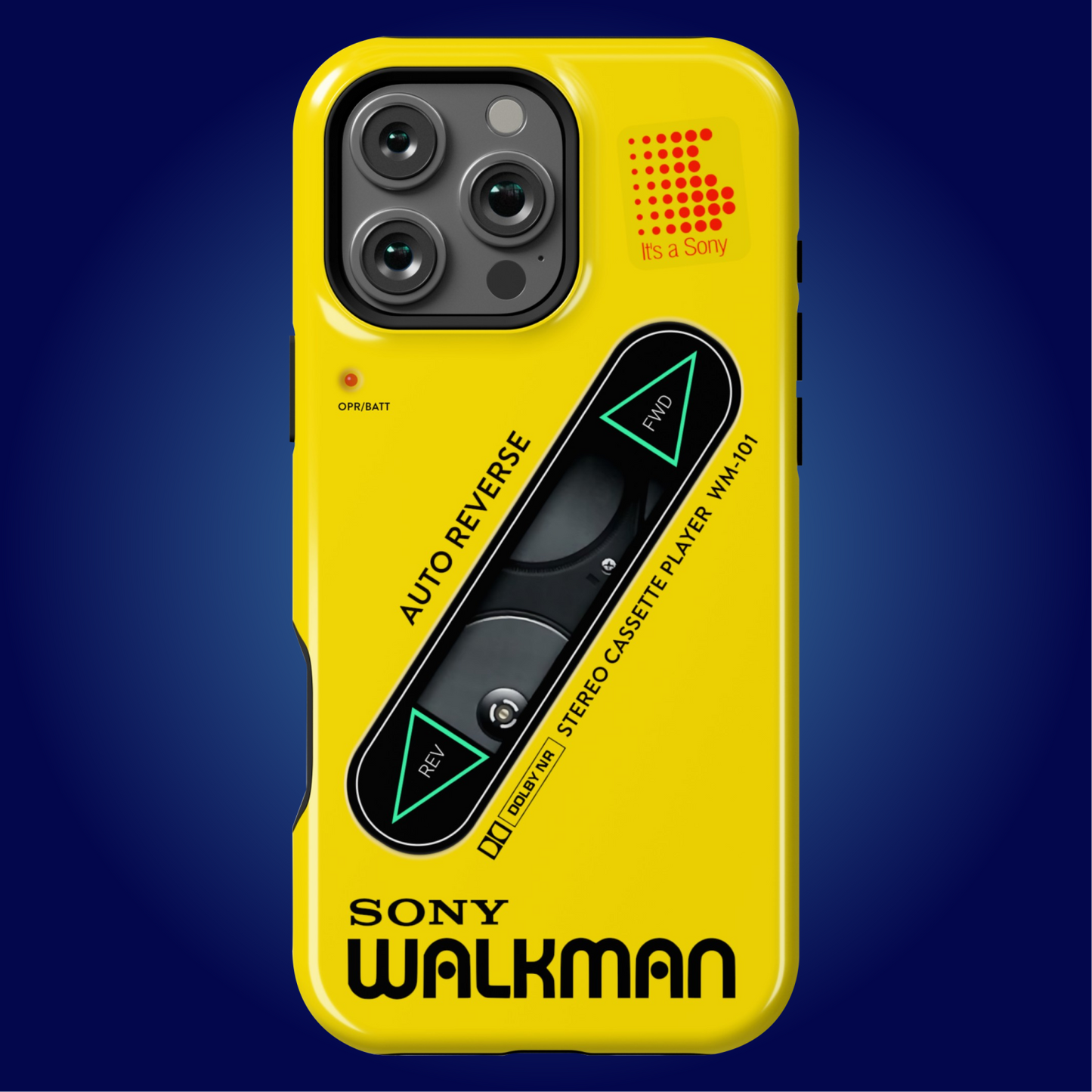 Sony Walkman Yellow WM-101