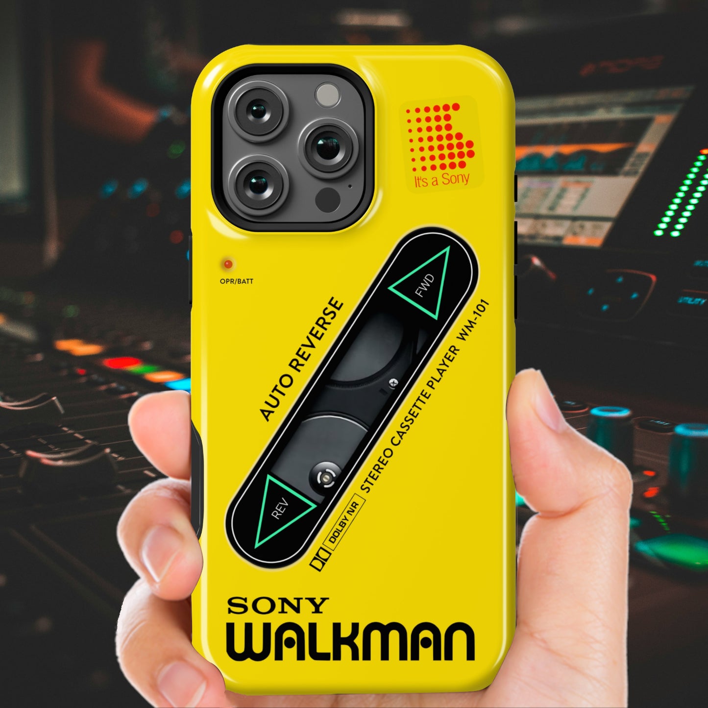 Sony Walkman Yellow WM-101