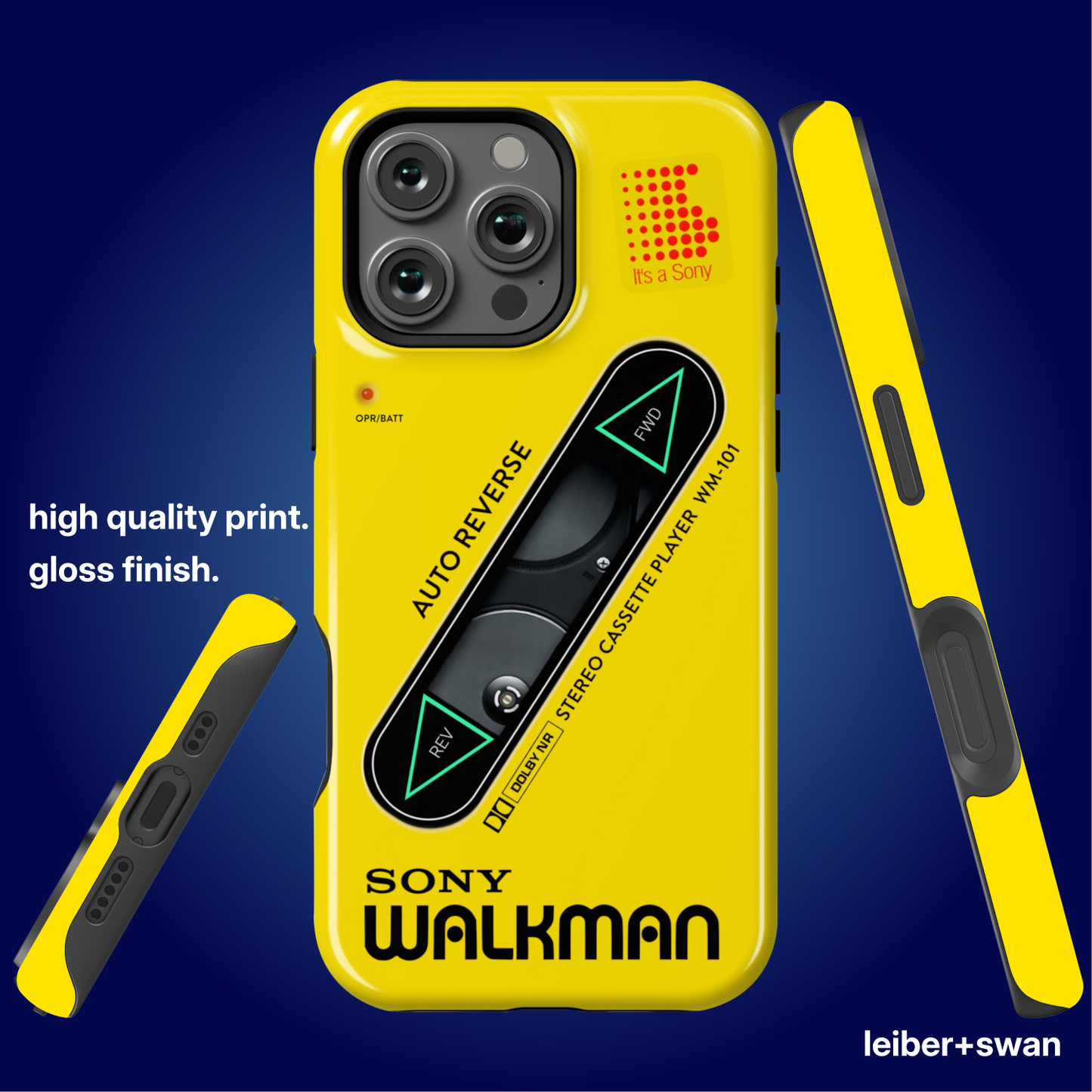 Sony Walkman Yellow WM-101