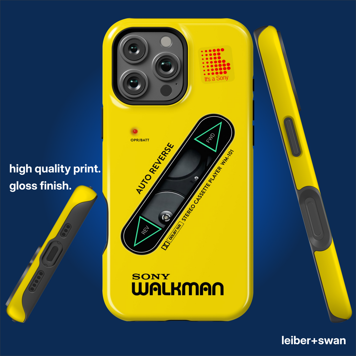Sony Walkman Yellow WM-101