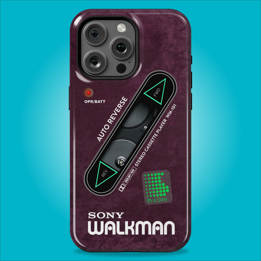 Sony Walkman Purple Textured WM-101