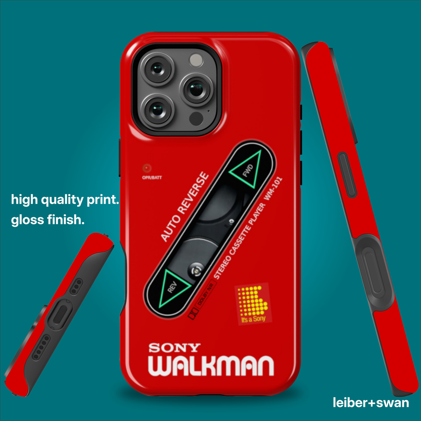 Sony Walkman Red WM-101