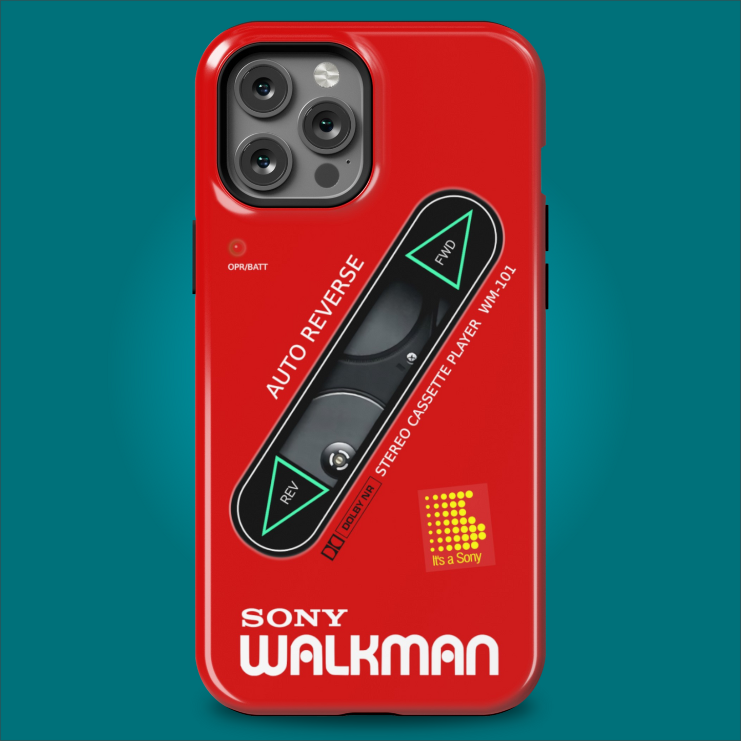 Sony Walkman Red WM-101