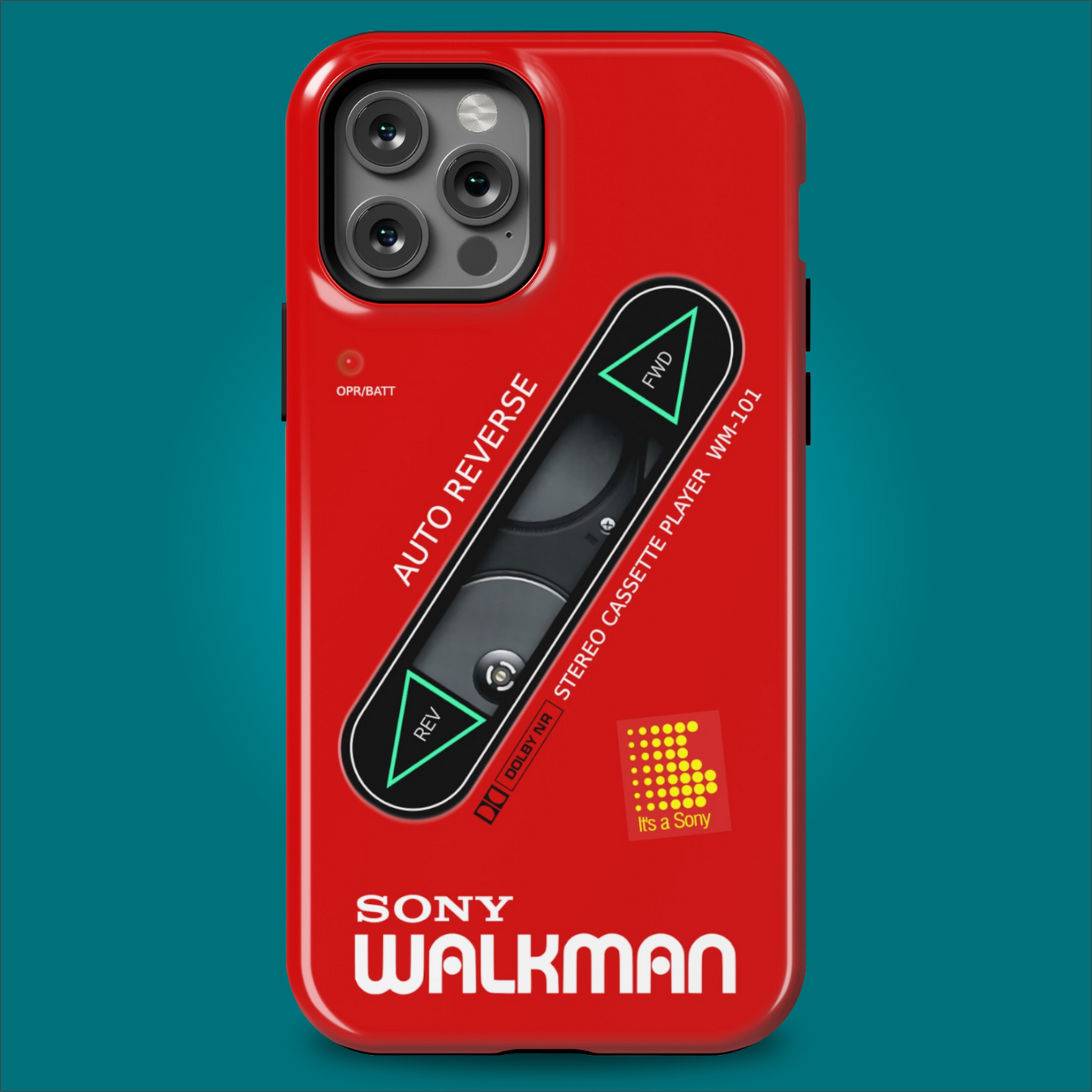 Sony Walkman Red WM-101