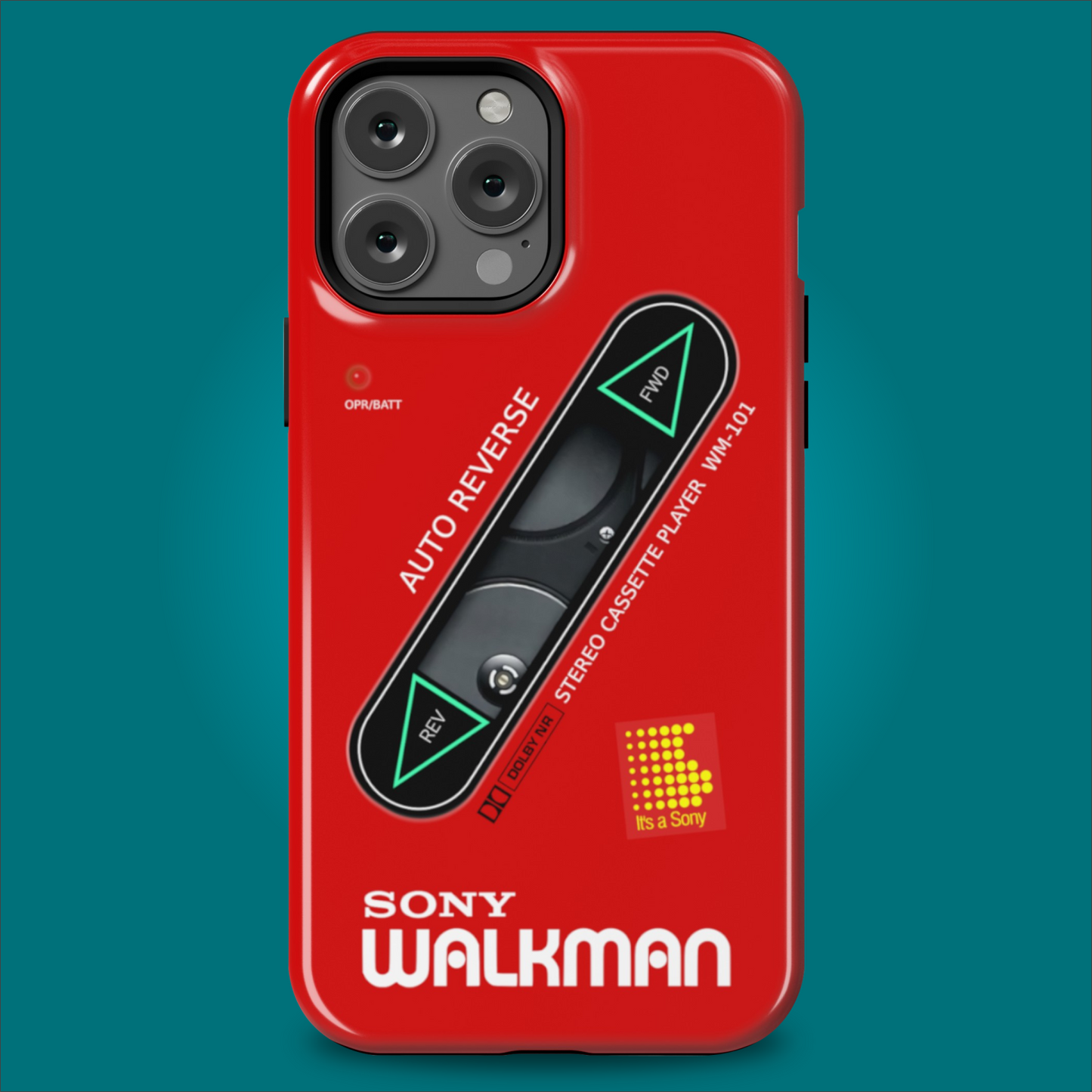 Sony Walkman Red WM-101