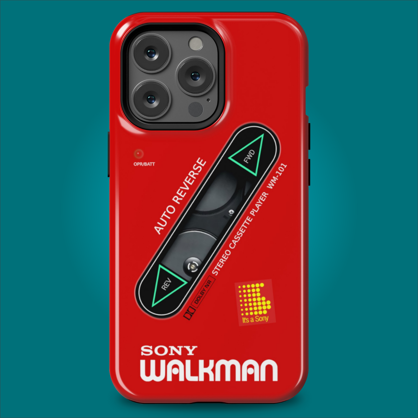 Sony Walkman Red WM-101