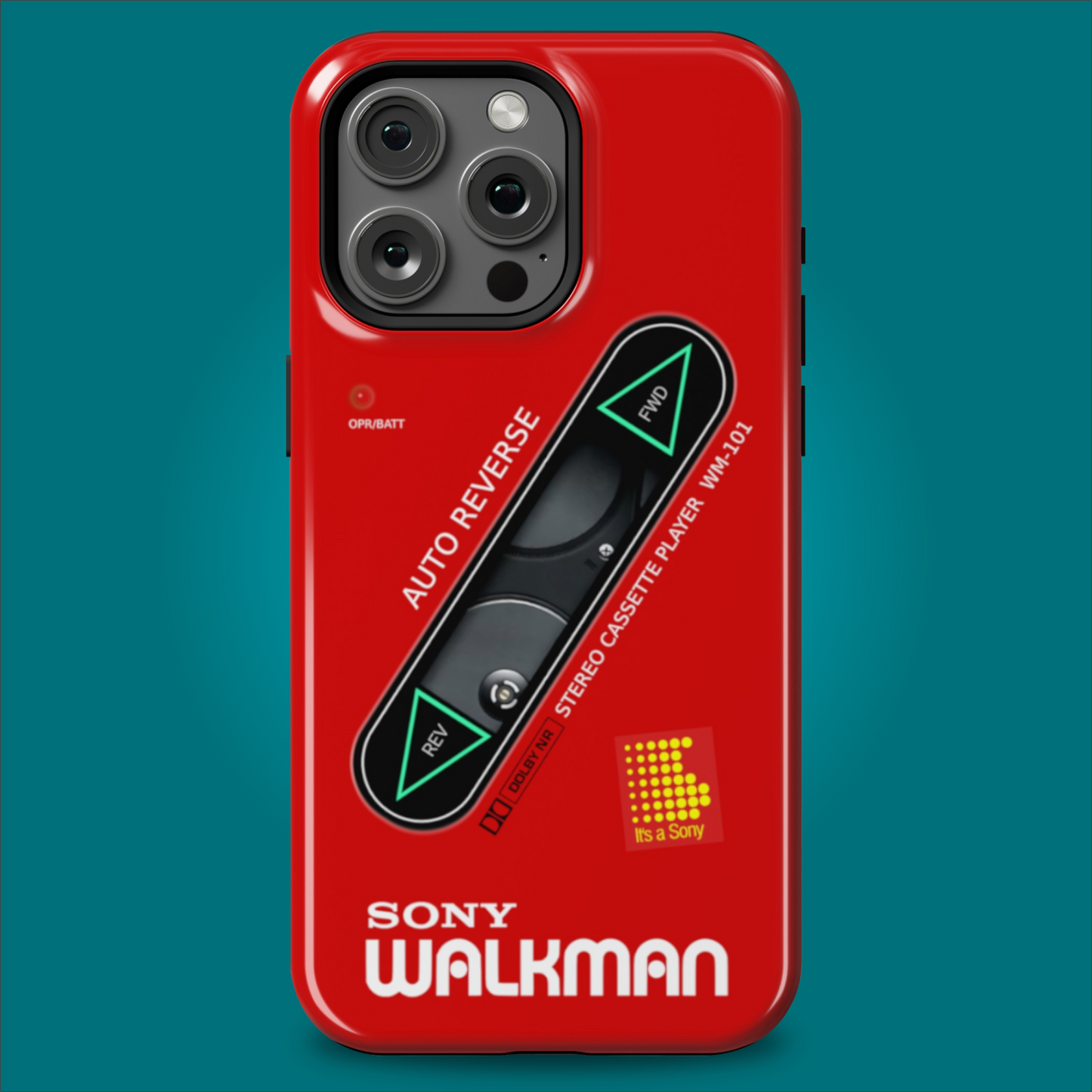 Sony Walkman Red WM-101