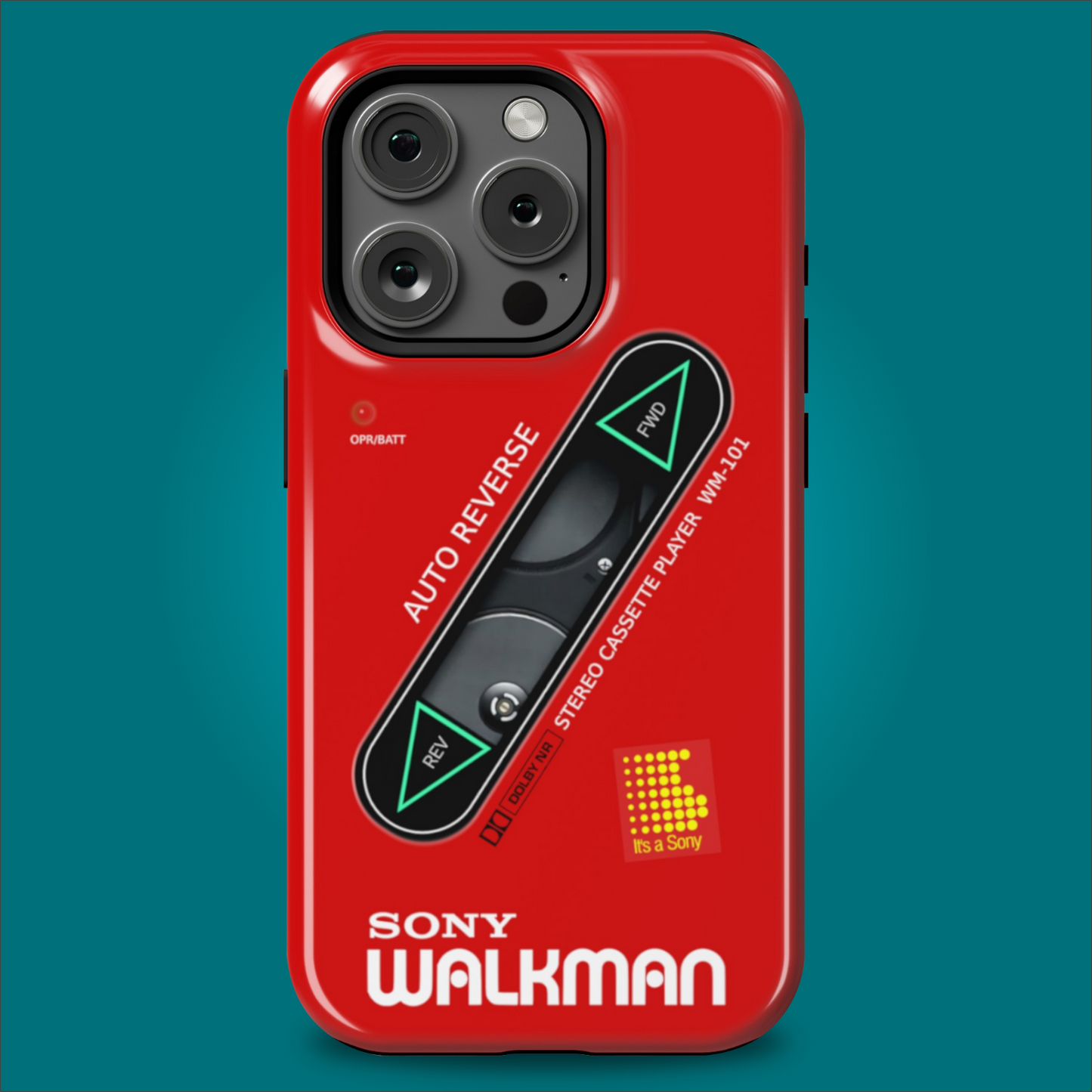 Sony Walkman Red WM-101