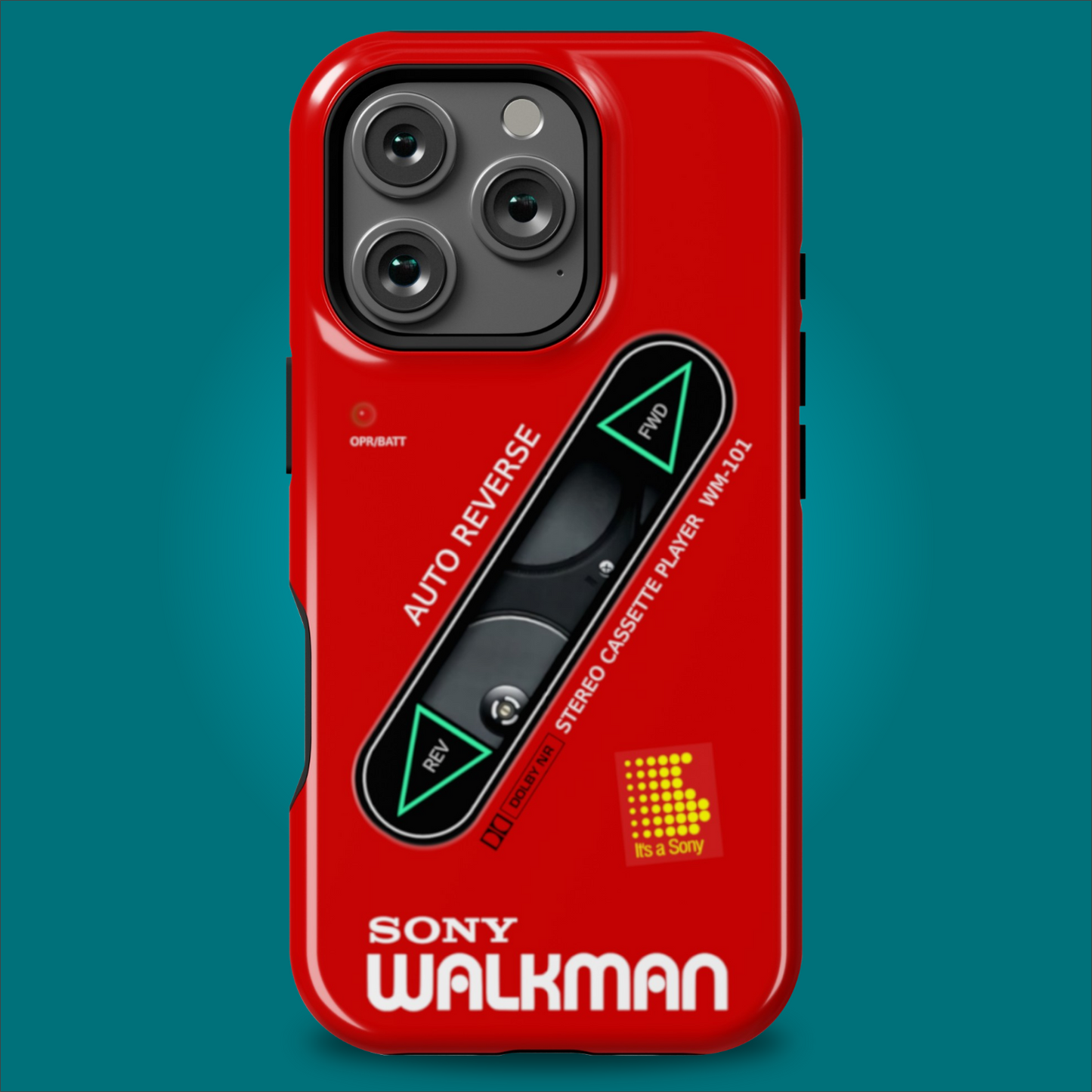 Sony Walkman Red WM-101