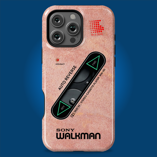 Sony Walkman Peach Textured WM-101